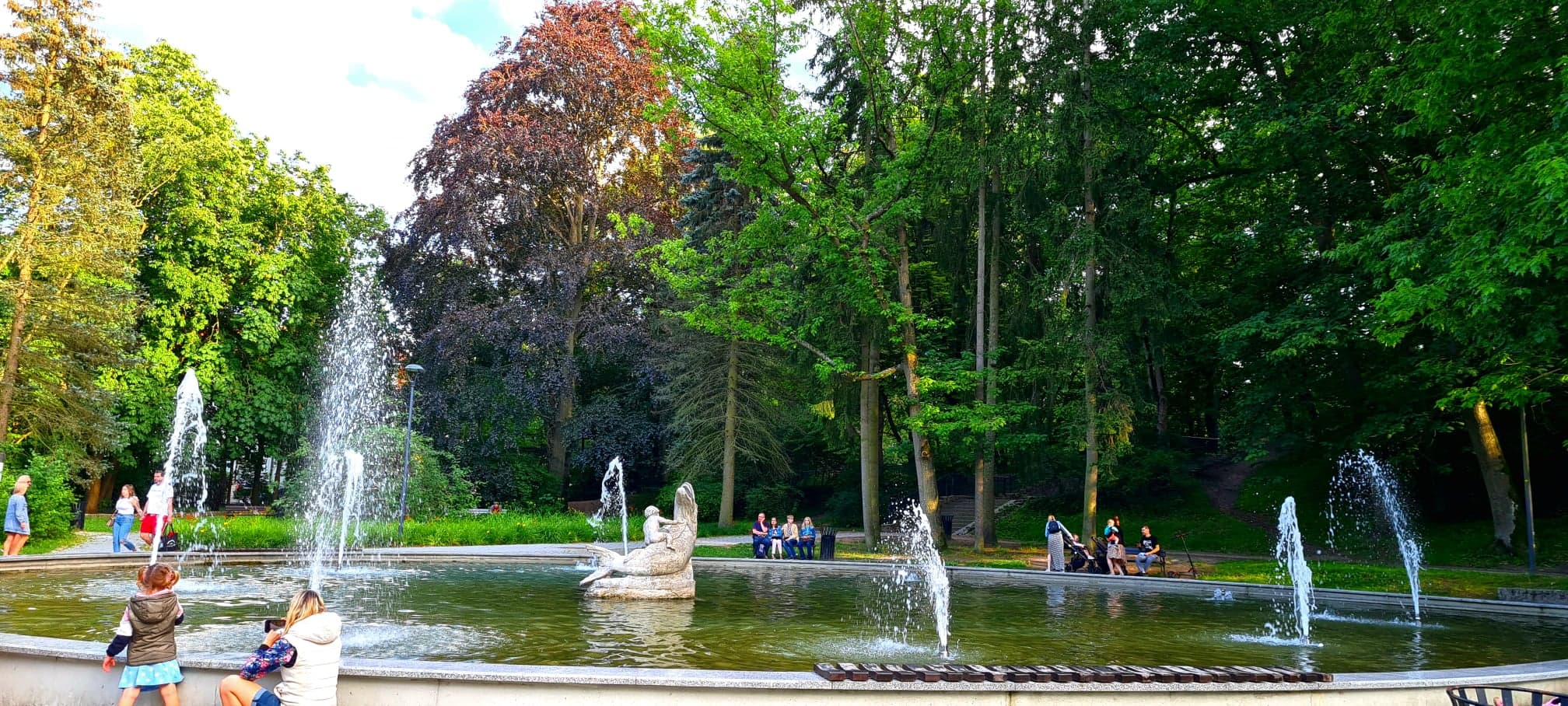 Park Centralny w Olsztynie w miejscowości Olsztyn