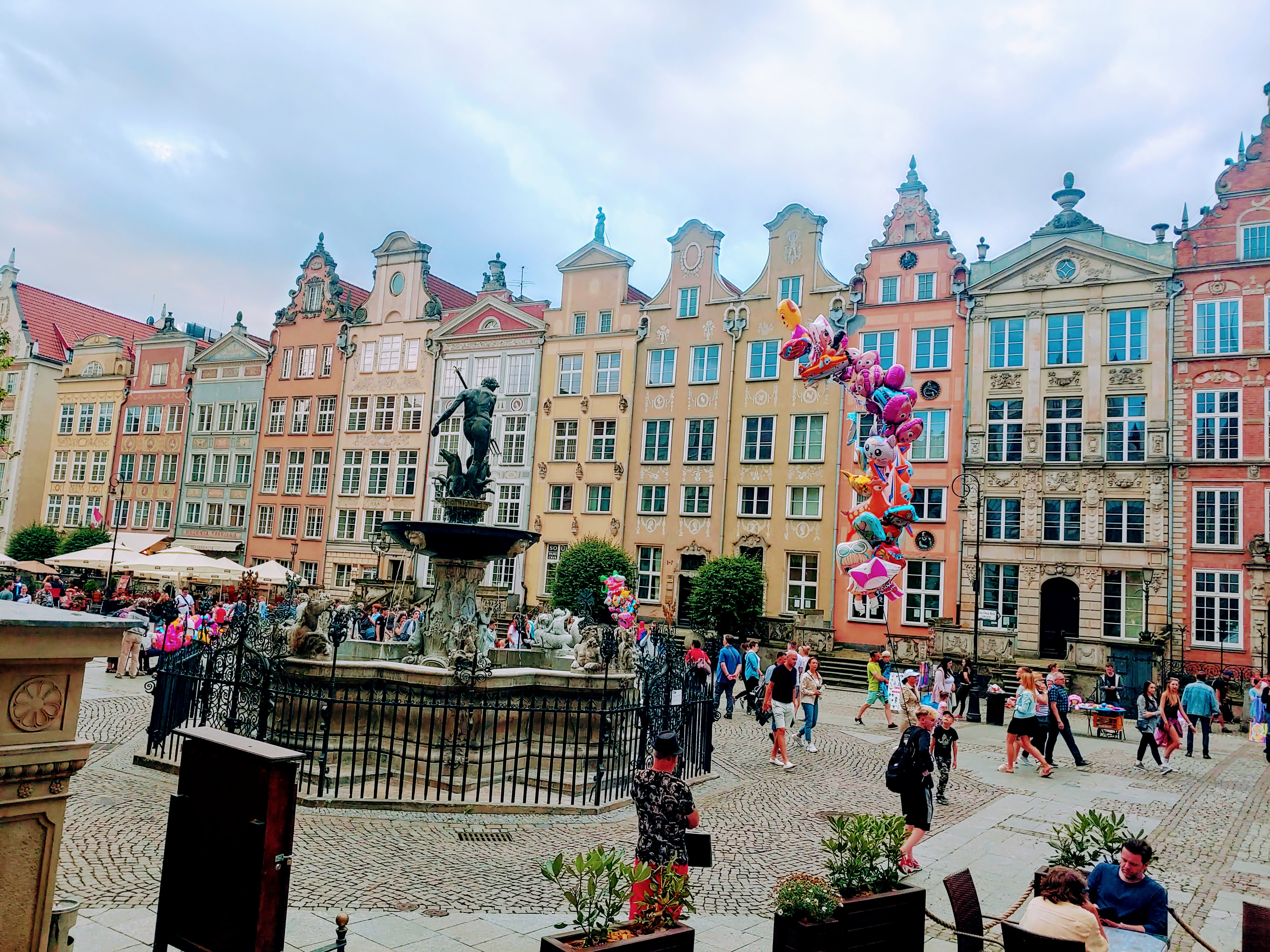 Fontanna Neptuna w Gdańsku w miejscowości Gdańsk